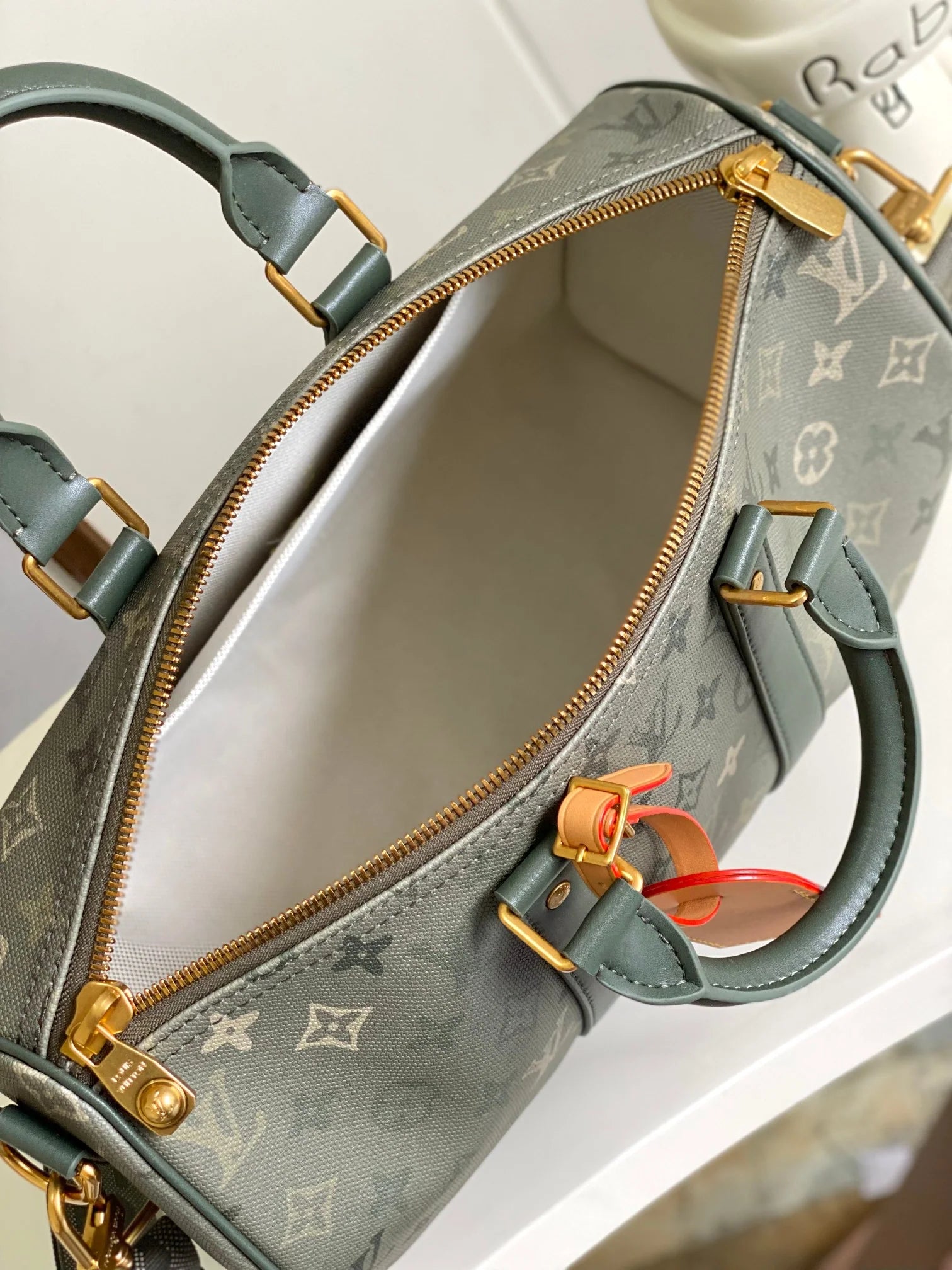 Luxury Olive Green Monogram Handbag – Women’s Top Handle & Shoulder Bag