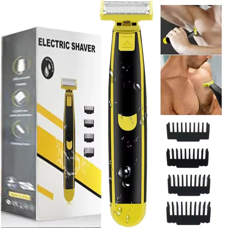 Haircut Mens Shaver Razor Sensitive Areas Shaving Machine Men Hair Removal Epilator Trimmer for Bikini Full Body Washed Shaver
