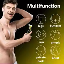 Haircut Mens Shaver Razor Sensitive Areas Shaving Machine Men Hair Removal Epilator Trimmer for Bikini Full Body Washed Shaver