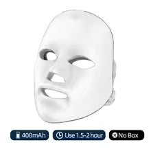 Rechargeable Facial LED Mask 7 Colors LED Photon Beauty Mask Skin Rejuvenation Home Face Lifting Whitening Skin Care Beauty Mask