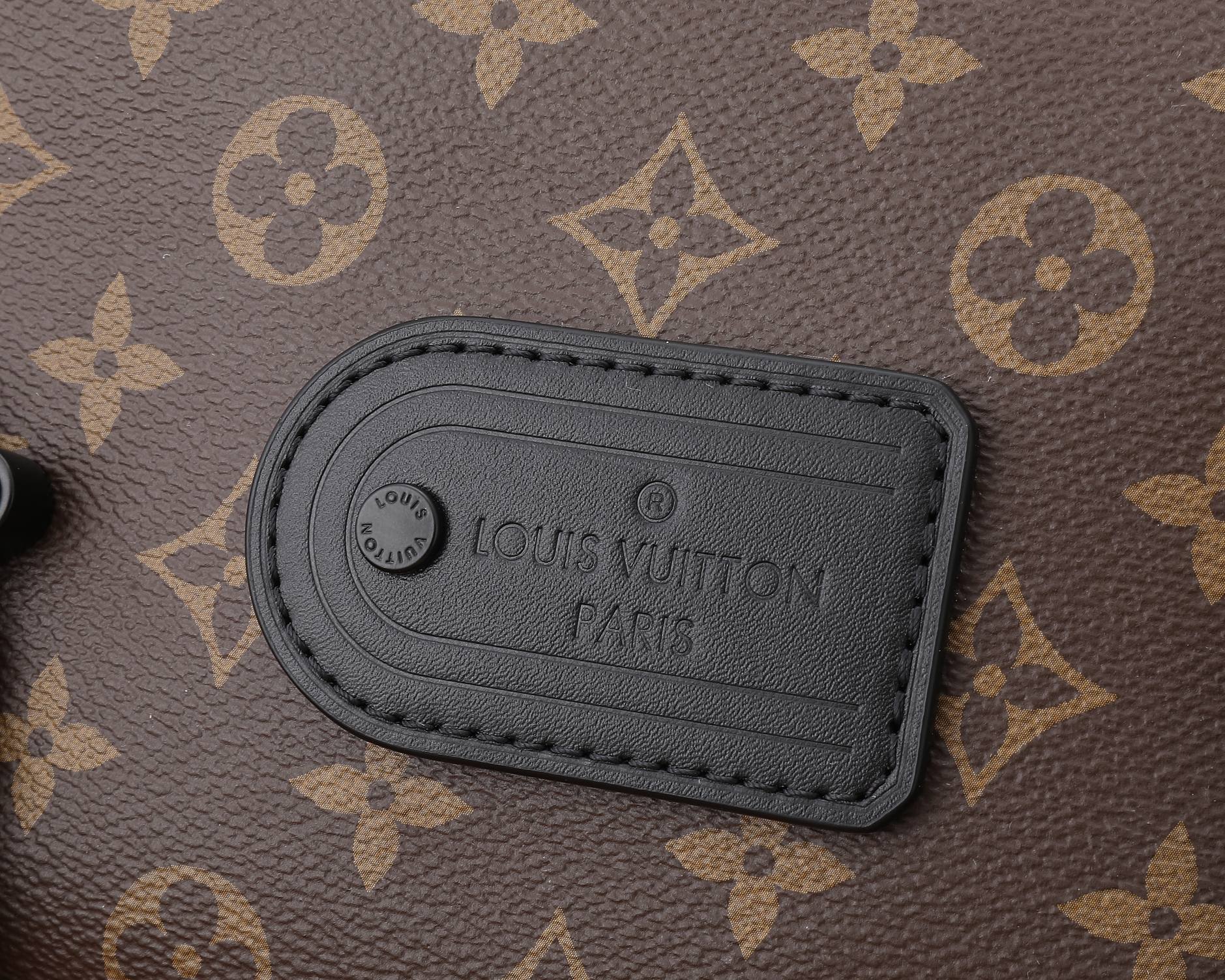 Monogram Canvas Luxury Crossbody Messenger Bag